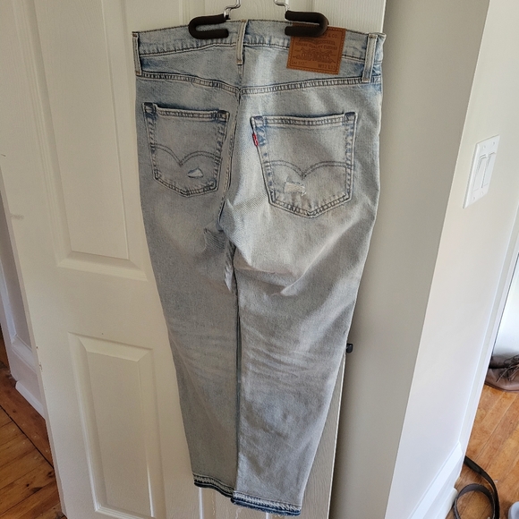 Levi's 32W 32L slim fit pre faded/ripped/distressed jeans - Picture 13 of 13